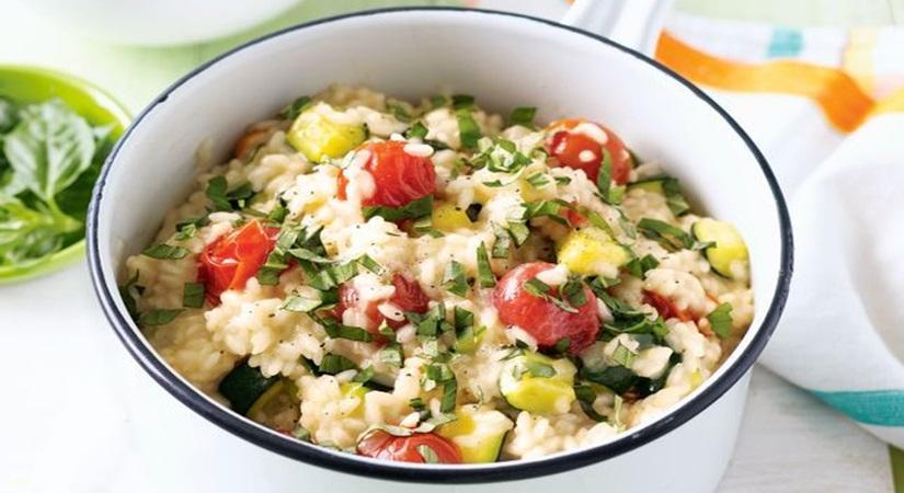 Indo-Italian Veggie Risotto