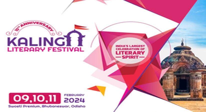 Tenth Kalinga Literary Festival from Feb 9 to 11 in Bhubaneswar