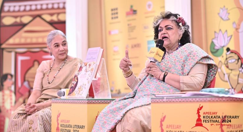 Historians Swapna Liddle, Alka Pande talk about Mughal art & architecture at AKLF