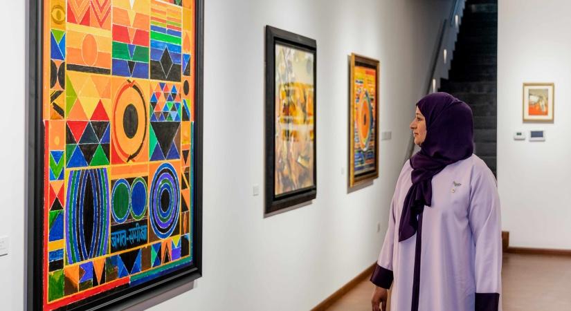 Ongoing show Raza, The Other Modern at Dubai