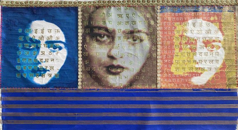 Portrait of Amrita Shergill by artist Durga Khainthola