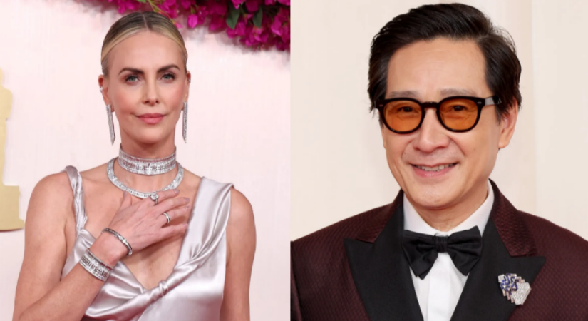 Charlize Theron and Ke Huy Quan