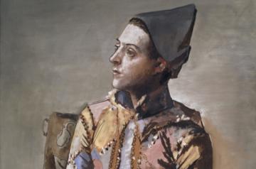 Seated Harlequin 1923 (Photo Credit: Kuntsmuseum Basel, Switzerland)