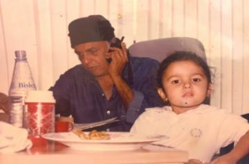 Alia Bhatt has a super-cute birthday message for dad Mahesh Bhatt, who she calls "a good guy", the "best", the "wisest", "funny" and "super-talented".