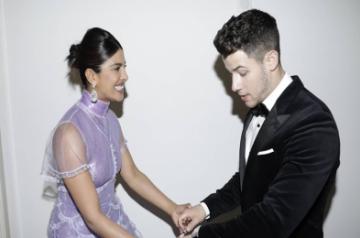 Actress Priyanka Chopra Jonas with her husband singer-actor Nick Jonas