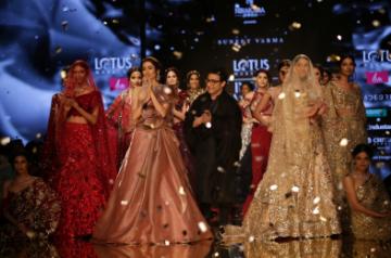 Designer Suneet Varma showcases his collection at ICW 2019