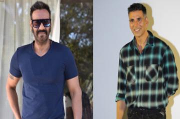 Akshay Kumar and Ajay Devgn