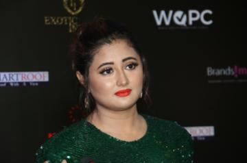 Mumbai: Actress Rashami Desai at red carpet of 'Golden Glory Awards 2019' in Mumbai on Sep 21, 2019. (Photo: IANS)