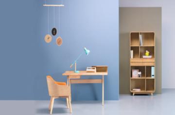 Alcove Display Rack Natural Oak