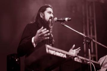 Ricky Kej during his IIT-D concert