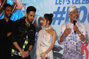 Actors Nushrat Barucha and Ayusmann Khurrana