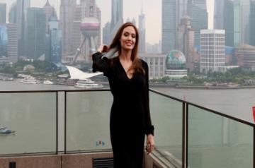 American actress Angelina Jolie