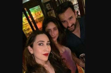 Bollywood's star couple, Saif Ali Khan and Kareena Kapoor Khan celebrated their seventh wedding anniversary with their family members.