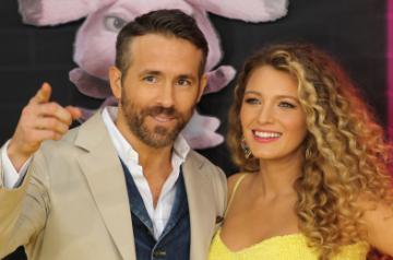 Actor Ryan Reynolds with his wife and actress Blake Lively. (Photo: IANS)