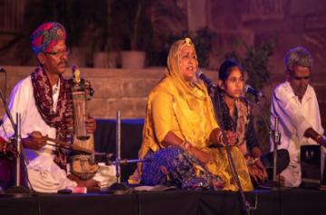 A glimpse of the Womanly Voices music session in the Jodhpur RIFF 2019. (Photo Source: Jodhpur RIFF/OIJO)
