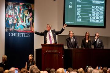 Christie's New York saleroom