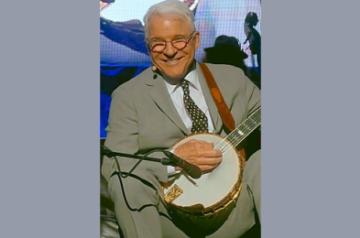 Actor-musician Steve Martin.