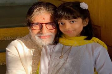 A snapshot of Amitabh Bachchan with his grand-daughter Aaradhya, which the superstar's bahu Aishwarya Rai-Bachchan posted on social media, trended all through Saturday.