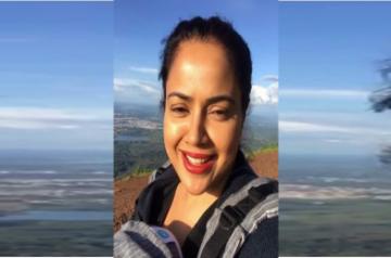 Bollywood actress Sameera Reddy attempted to climb the Mullayanagiri Peak, tallest peak in Karnataka carrying her two-months old daughter Nyra. Sameera on Monday took to Instagram, where she shared a video of herself from the Mullayanagiri Peak. She said she had to stop in the middle because she was out of breath.