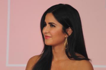 Mumbai: Actress Katrina Kaif at the launch of her make-up line Kay Beauty in collaboration with sothern superstar Nayanthara, in Mumbai on Oct 22, 2019. (Photo: IANS)