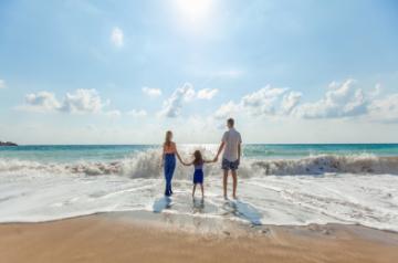 Beaches over mountains