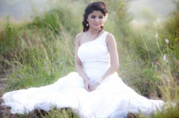 Chennai: Actress Gehana Vasisth during the photo shoot. (Photo: IANS). (Photo: IANS)