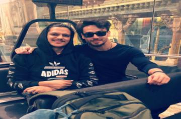 Actor Vijay Varma, who is currently shooting for 'Baaghi 3' along with Tiger Shroff in Serbia, says he is having a gala time with the latter on the sets.