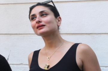 Mumbai: Actress Kareena Kapoor seen outside celebrity nutritionist Rujuta Diwekar's office, in Mumbai, on May 20, 2019. (Photo: IANS)