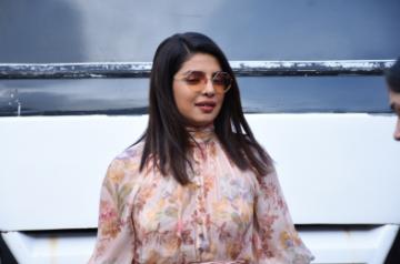 Mumbai: Actress Priyanka Chopra during the promotions of her upcoming film "The Sky Is Pink" in Mumbai on Sep 27, 2019. (Photo: IANS)