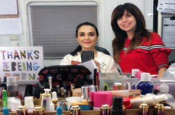 Actress Preity Zinta is back in action , and that too on on American TV shows with "Fresh Off the Boat". Preity, who will feature as a guest star in an episode, has already starting shooting for it.