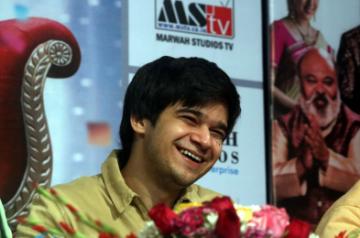 Noida: Actor Vivaan Shah during a press conference organised to promote his upcoming film  "Laali Ki Shaadi Mein Laaddoo Deewana" in Noida, on April 3, 2017. (Photo: IANS)