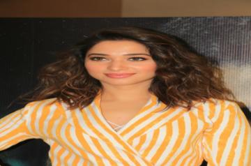 Mumbai: Actress Tamannaah Bhatia during a media interactions for her film "Khamoshi" in Mumbai on June 4, 2019. (Photo: IANS)