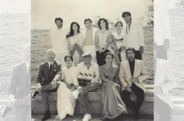 It was a nostalgic Tuesday for veteran actor Anupam Kher as he shared a 31-year-old throwback picture from the set of Yash Chopra's "Vijay", which released in 1988.