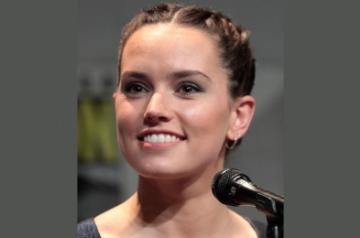 Actress Daisy Ridley.