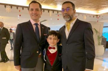 Producer Siddharth Anand Kumar and Talha Arshad Reshi and Director Aijaz Khan.