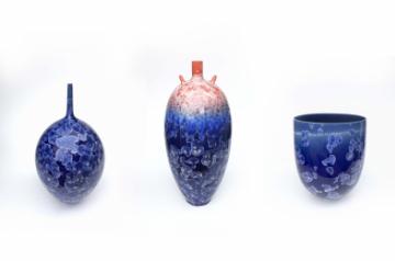Ted Secombe's glazed ceramics