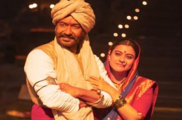 Actors Ajay Devgan and Kajol.