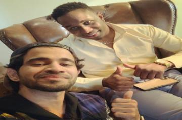 Rahul Shetty and DJ Bravo.