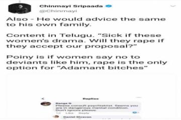 A smalltime filmmaker named Daniel Shravan's warped advice to rape victims has shocked social media. In the wake of the brutal rape and murder of a veterinary doctor that has shaken the nation, Shravan has posted a series of comments that can be described as nothing but crude and insensitive.