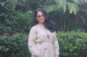 Mumbai: Actress Kangana Ranaut during the promotions of her upcoming film "Panga" in Mumbai on Jan 4, 2020. (Photo: IANS)