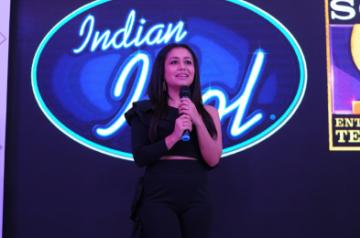 New Delhi: Indian Idol co-judge and singer Neha Kakkar during a press conference regarding Indian Idol 10 which will be premiering on July 7, 2018; in New Delhi on June 27, 2018. (Photo: IANS)