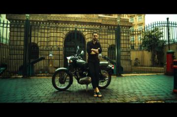 Actor John Abraham is dressed in all-black in the latest still from his upcoming gangster drama "Mumbai Saga". Netizens are going gaga over it.