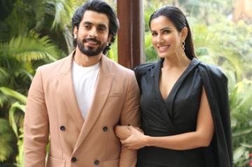 New Delhi: Actors Sunny Singh and Sonnalli Seygall during the promotions of their upcoming film "Jai Mummy Di" in New Delhi on Jan 14, 2020. (Photo: Amlan Paliwal/IANS)