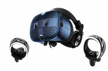 HTC VIVE Cosmos PC-based virtual reality (VR) system.