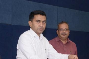 Pramod Sawant. (File Photo: IANS)