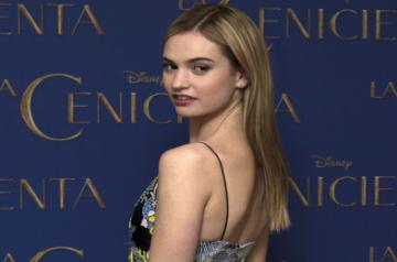 Lily James. (File Photo: IANS)