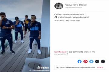 Ace badminton player Saina Nehwal and cricketer Yuzvendra Chahal have been sharing creative yet fun videos on the short-video making platform TikTok.