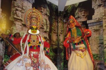 Kathakali Dancers