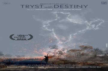 Indian filmmaker Prashant Nair's anthology feature "Tryst With Destiny" will have its world premiere at the upcoming edition of the prestigious Tribeca Film Festival in New York.