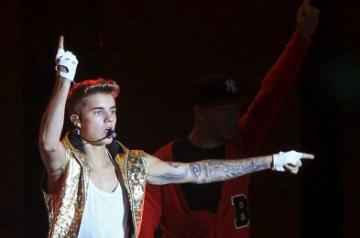 Canadian singer Justin Bieber. (EFE/Alejandro Bolivar)